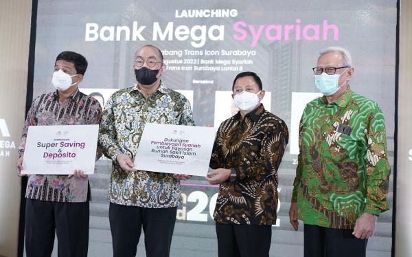 Perluas Jaringan Kantor, Bank Mega Syariah Resmikan KCP Trans Icon Surabaya