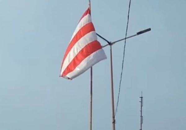 Viral Bendera Selang-seling Merah Putih Berkibar di Pasar Minggu, Polisi: Sedang Dicari Pelakunya