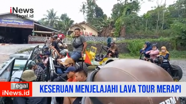 Video Menjelajah Lava Tour Merapi di Jogjakarta