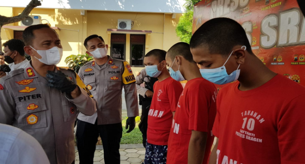 5 Anggota Geng di Sragen Ditangkap Polisi, Korbannya 2 Remaja