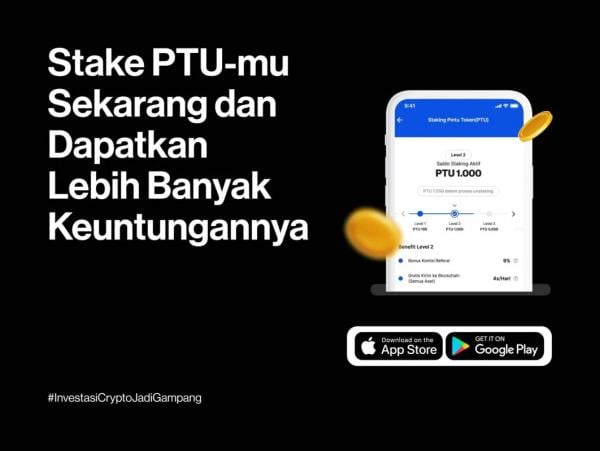 PINTU Tawarkan Enam Keuntungan di Fitur PTU Staking, Yuk Simak Disini!