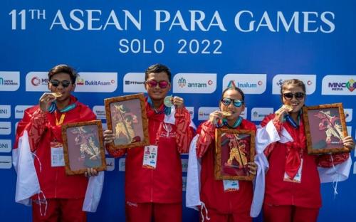 Indonesia Dipastikan Juara Umum ASEAN Para Games 2022, Tembus 171 Medali Emas
