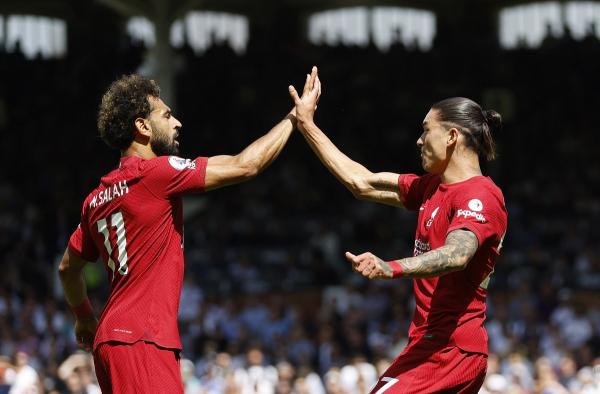 Liverpool Selamat Dari Kekalahan Berkat Gol Nunez dan Salah