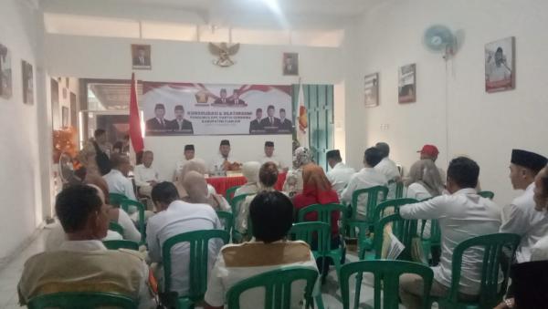 Partai Gerindra Cianjur Utamakan Kader Masuk di Pencalegan 2024