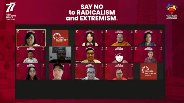 Young Buddhist Association Ajak Generasi Muda Tangkal Bahaya Radikalisme dan Ekstremisme