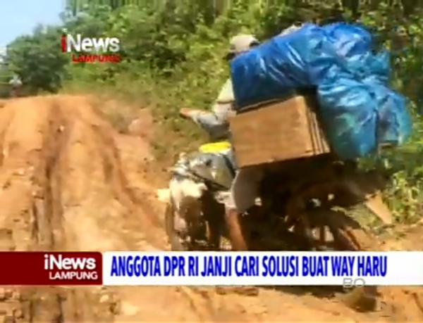 ANGGOTA DPR RI JANJI CARI SOLUSI BUAT WAY HARU