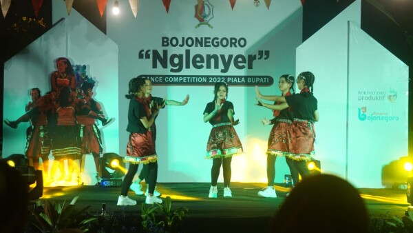 Semarak Nglenyer Dance Competition, Bupati Anna: Tari Jadi Sarana Ekspresi Kemajuan Bojonegoro