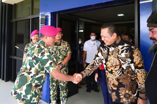 Ketua MPR RI Bamsoet Dukung Kol (Mar) Samson Sitohang Sebagai Komandan Denjaka TNI AL