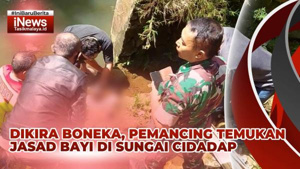 VIDEO: Pemancing Temukan Mayat Bayi Ngambang di Sungai Cidadap Cisayong Tasikmalaya