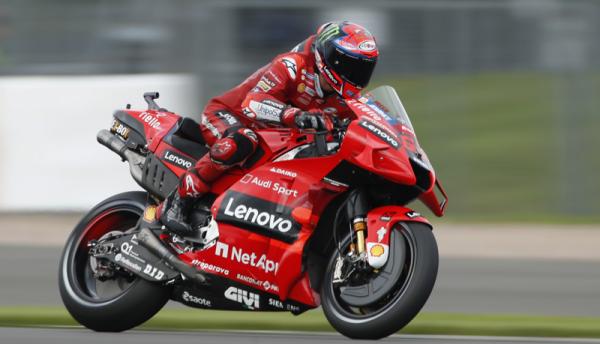 Hasil MotoGP Inggris: Francesco Bagnaia Raih Podium Pertama Diikuti Vinales dan Miller