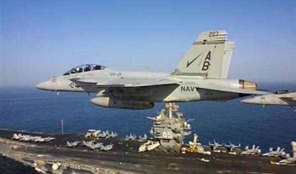 Pesawat F-18 Super Hornet AS Jatuh ke Laut di Kedalaman 2.895 Meter