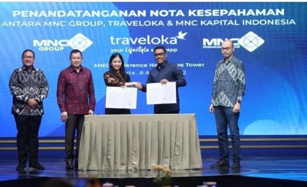 HT Sebut MoU MNC Kapital Indonesia dan Traveloka Kolaborasi Strategis