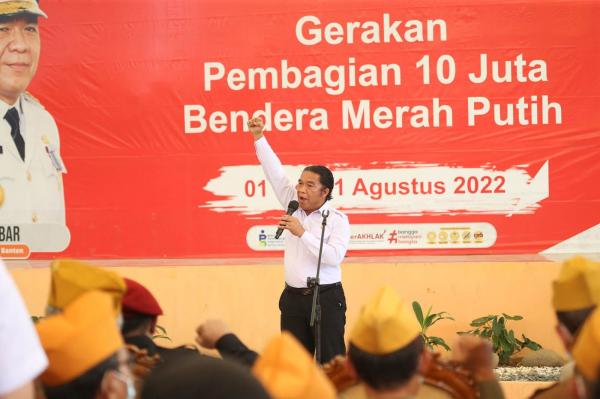 Sambut HUT RI, Pj Gubernur Banten Ajak Generasi Muda Tanamkan Semangat Merah Putih