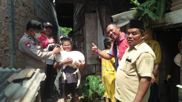 Cita cita Penyandang Tuna Netra di Lampung Tengah Terwujud Berkat Perjuangan Anggota DPR RI