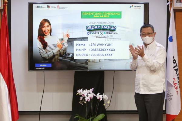 PGN Umumkan Pemenang Program Bedah Dapur Jargas Gaskita Periode I 2022
