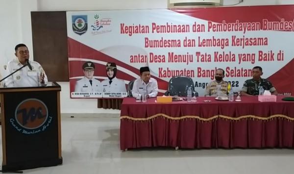 Benahi Tata Kelola Bumdes, Pemkab Bangka Selatan Lakukan Pembinaan dan Pemberdayaan