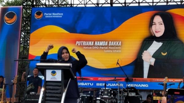 Putri Dakka Siap Menangkan Nasdem di Luwu Utara