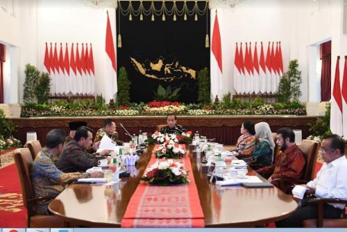 Bertemu Para Pimpinan Lembaga Negara, Presiden Jokowi Bahas Krisis Global Raka Dwi Novianto