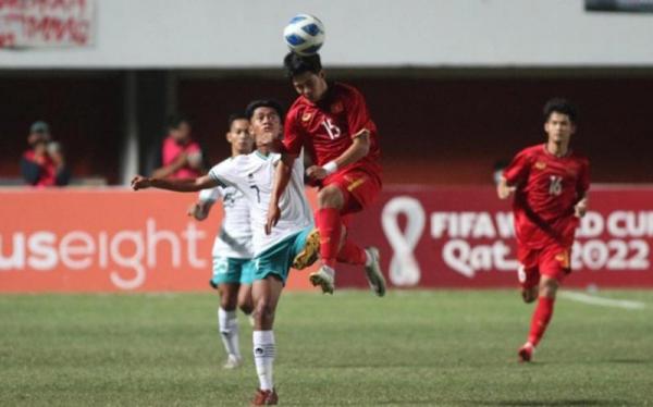 FInal Piala AFF U-16 2022: Indonesia Ungguli Vietnam di Babak I