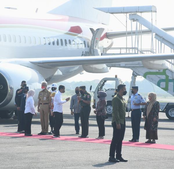 Kunjungan Presiden Jokowi di Boyolali Dapat Sambutan Pangdam IV Diponegoro