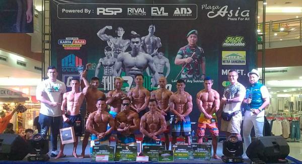 Pose Body Contes The Jade Muscle Battle Dandim Tasikmalaya Cup 2022: Jaring Bibit Atlet