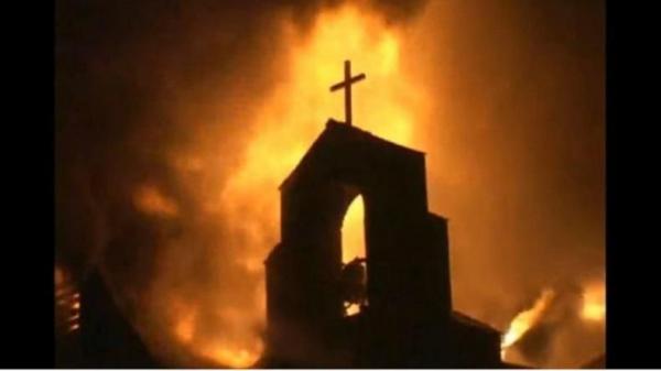 Gereja Terbakar Hebat saat Acara Ibadah Berlangsung, 41 Orang Tewas