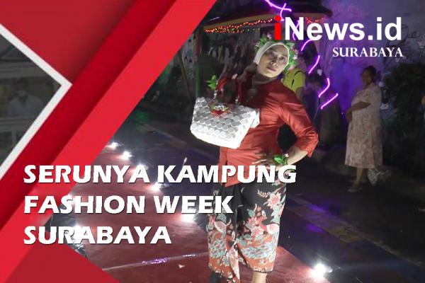 Video Serunya Kampung Fashion Week Surabaya