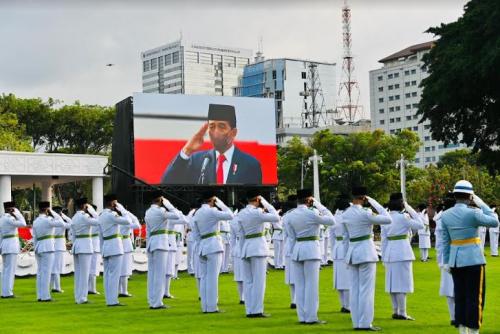 Berikut Daftar Nama 68 Anggota Paskibraka 2022 Yang Dikukuhkan Presiden Jokowi