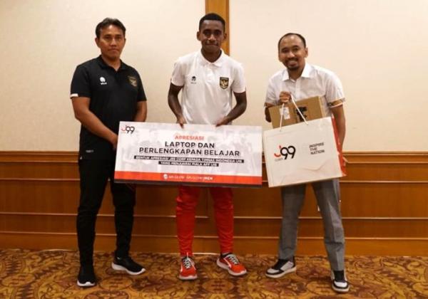 Juara Piala AFF U-16 2022, JCorp Beri Laptop untuk 28 Pemain Garuda Muda