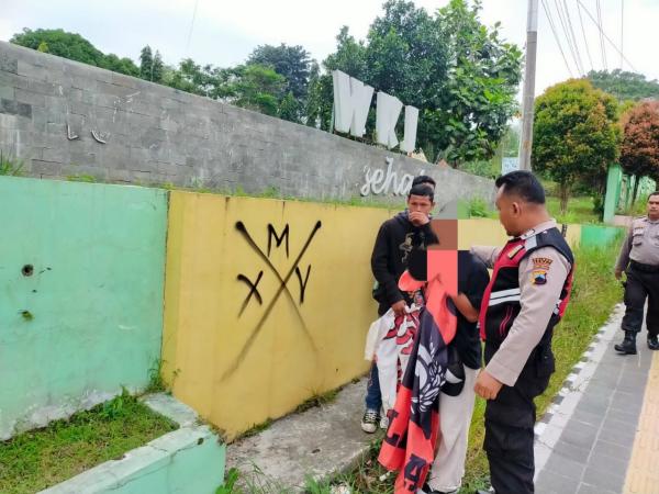 Tiga Remaja Pelaku Vandalisme Diamankan Satsamapta Polres Tegal