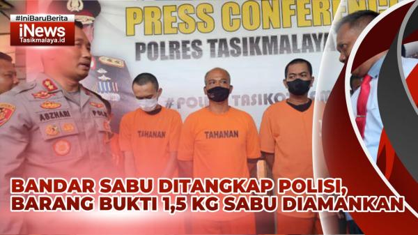 VIDEO: Peredaran 1,2 Kg Sabu senilai Rp1, 8 Miliar di Kota Santri Digagalkan Polres Tasikmalaya Kota