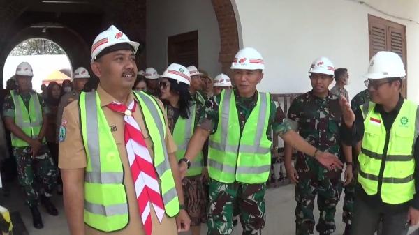 Lepas Danpussenarmed menjadi Pangdam, Mayjen TNI Totok Imam S, Berkunjung ke Ngawi