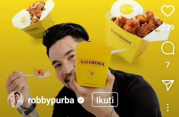 Membuka Gerai Salthing, Robby Purba Berbagi Tips Usaha Kuliner untuk Milenial