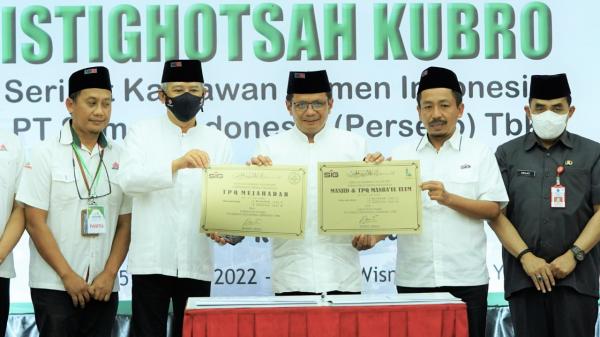 SIG Resmikan Bantuan Pembangunan TPQ dan Renovasi Masjid Sebesar Rp 2 Miliar