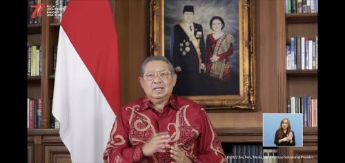 Ini Pesan SBY di HUT RI ke 77: Tekankan Kebersamaan dan Daya Juang Bangsa