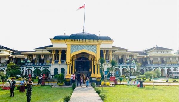 Mengintip Istana Maimun di Medan, Lambang Cinta Sultan Deli IX untuk Sang Permaisuri