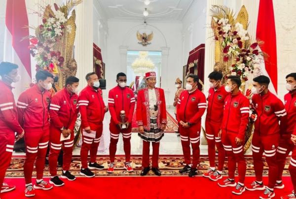 Respons Timnas Indonesia U-16 saat Diundang Presiden Jokowi Ikut Upacara HUT RI