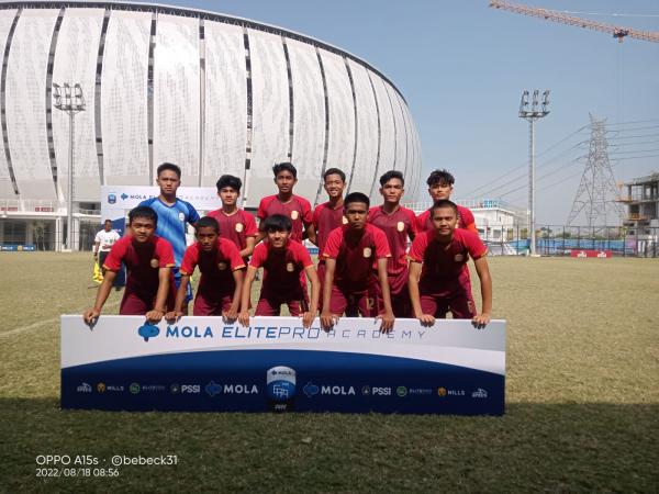 Tim EPA U-18 Rans Nusantara FC Libas Persita Tangerang 4-2  di Jakarta International Stadium