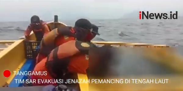 Video Pencarian Hari Ketiga Oleh Tim SAR Gabungan Terkait Nelayan Hilang di Lampung
