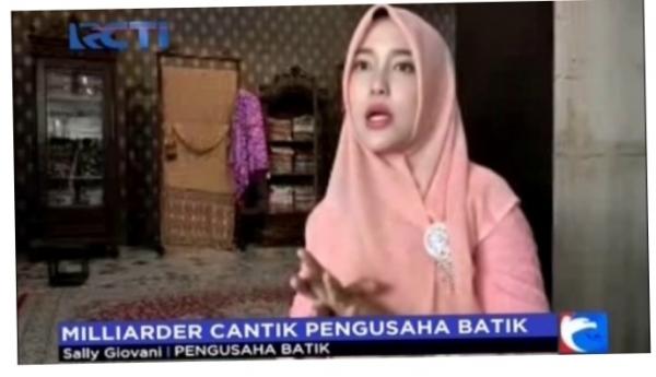 Intip Kisah Sukses Sally Giovani, Milyader Batik Asal Cirebon