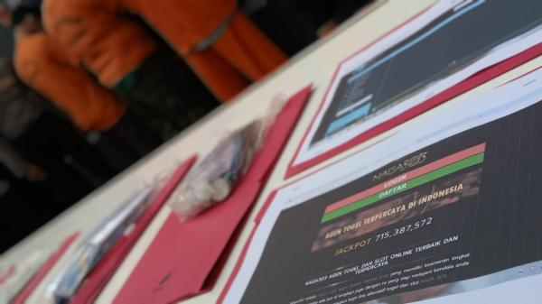 Judi Online Naga 303 di Garut Dibongkar, Tim Sancang Sat Reskrim Polres Garut