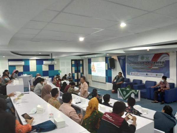 Gathering Media Muhammadiyah se-Kota Semarang, Teguh: Para Admin Harus Memiliki Ketrampilan Dasar