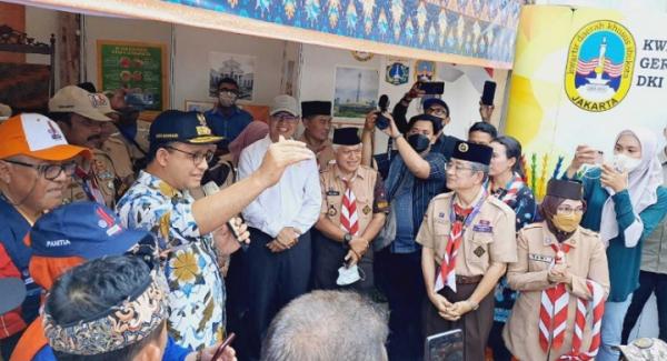 Anies Baswedan Sambangi Jambore Nasional, Pentingnya Memperkuat Pertemanan