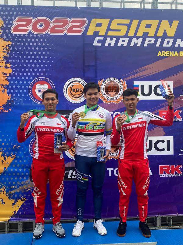 Bocah Asli Blitar Ini Peraih Medali Perunggu di Asian BMX Championship