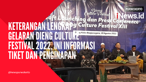 Video Keterangan Lengkap Gelaran Dieng Culture Festival 2022, Ini Informasi Tiket dan Penginapan