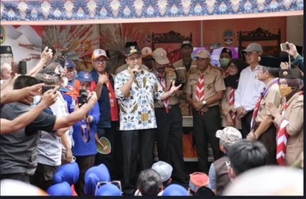 Anies Motivasi Peserta Jambore di Cibubur: Wajah Masa Depan Indonesia 