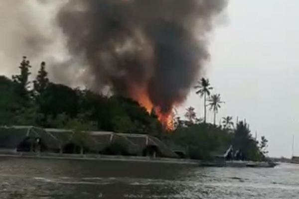 Kebakaran Putri Duyung Cottage Ancol dalam Proses Penanganan, Lima Damkar Diterjunkan