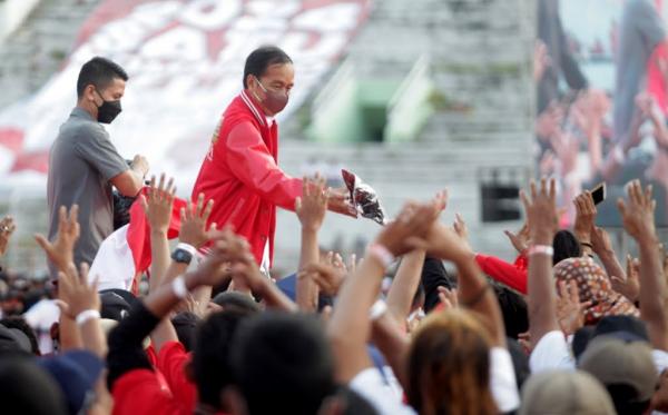 Apresiasi Kinerja Jokowi Komunitas Sapulidi Gelar Konser Satu Komando 