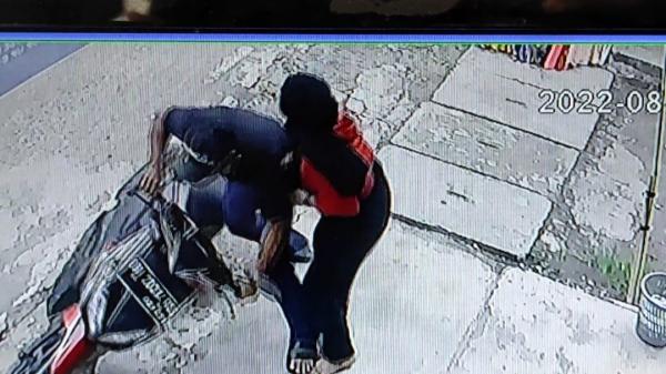 Agen Salah Satu Bank di Bangka Barat Jadi Korban Penipuan, Aksi Nekat Pelaku Terekam CCTV