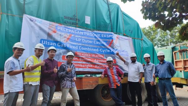 Barata Indonesia Ekspor Komponen Turbin Pembangkit Listrik ke Korsel